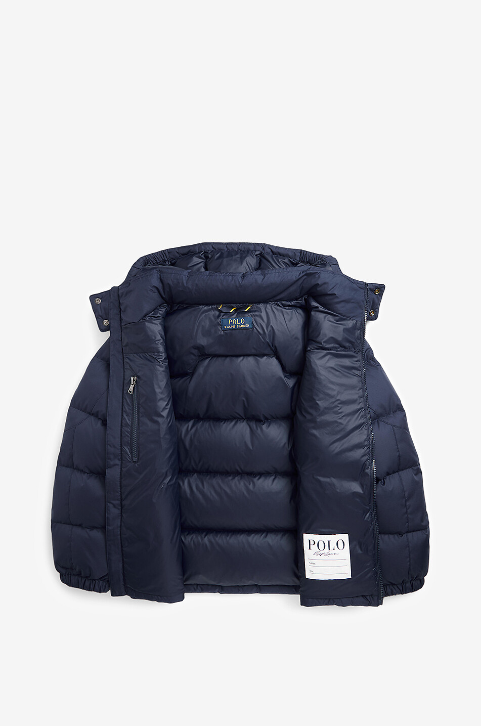 POLO RALPH LAUREN Hooded boys' ripstop down jacket Boy DARK BLUE 8