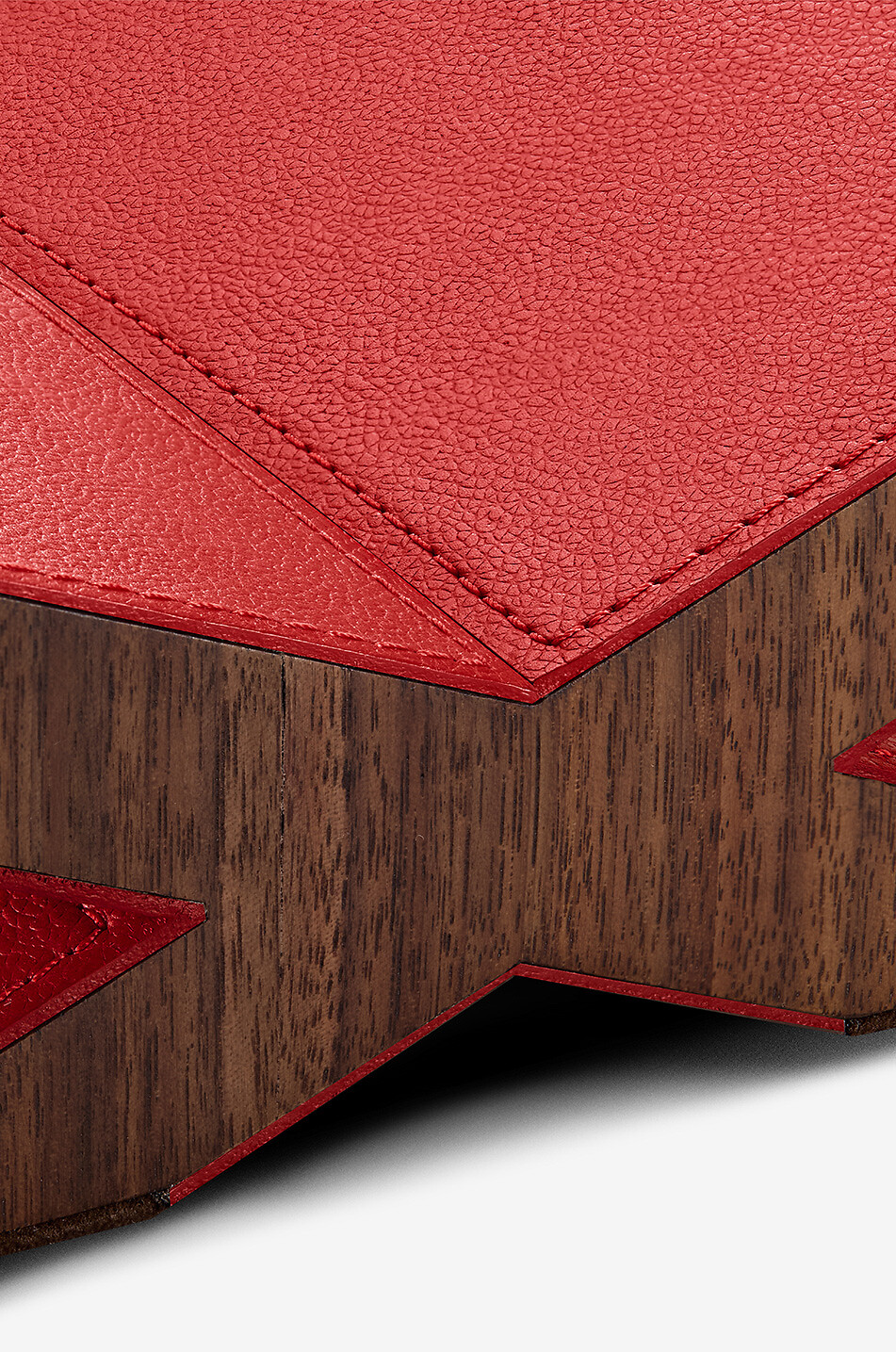 ASSOULINE Culture walnut wood bookstand - Classic Size Home RED 3