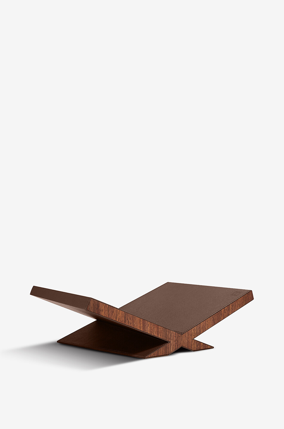ASSOULINE Culture walnut wood bookstand - Classic Size Home BROWN 2