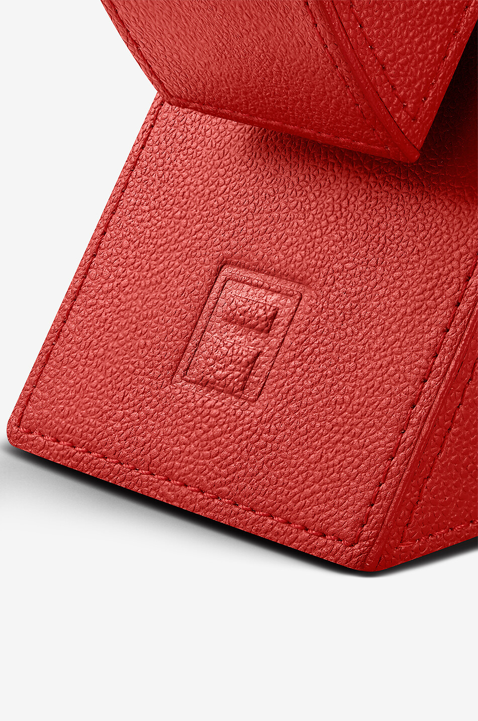 ASSOULINE Cubist leather bookend - Lefthand side Home RED 4
