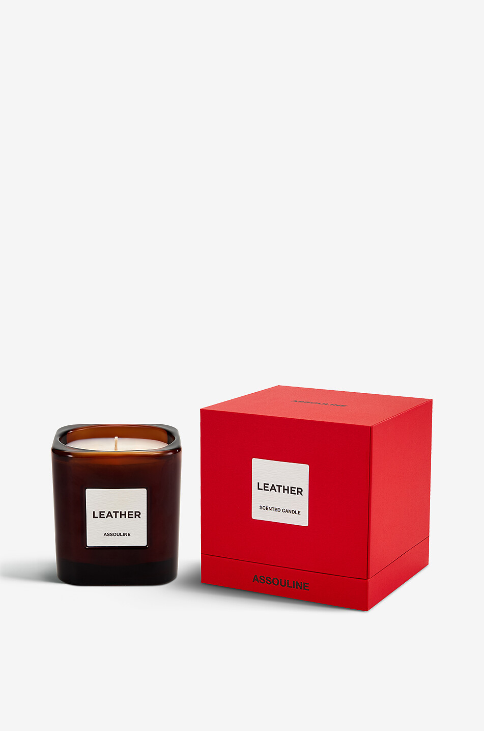 ASSOULINE Bougie parfumée Library Candle - Leather - 260 g Maison MULTICOLORE 2