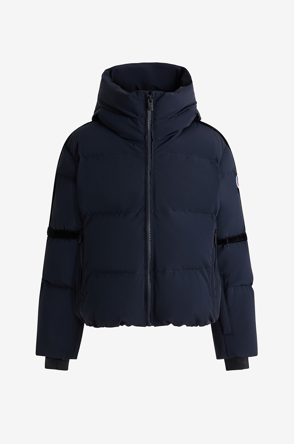 FUSALP Barsy Jr children's quilted technical fabric jacket Unisex DARK BLUE 1