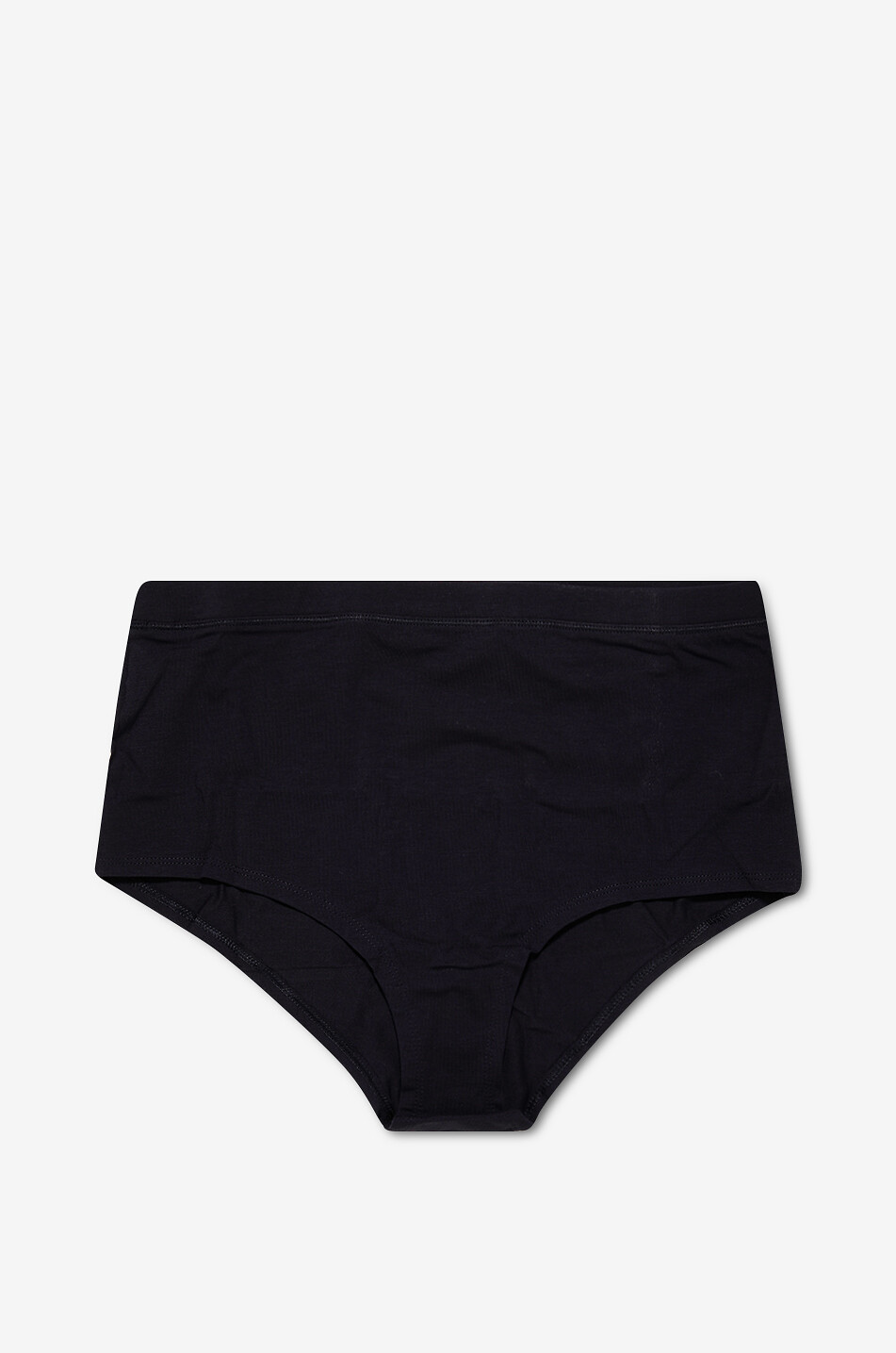 ORGANIC BASICS Höschen aus Biobaumwolle mit hoher Taille Damen SCHWARZ 1