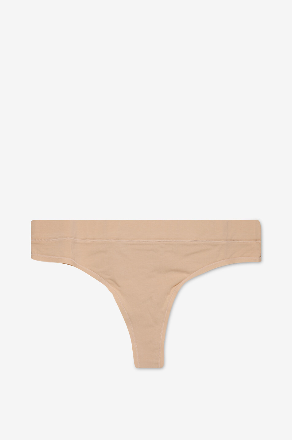 ORGANIC BASICS Organic cotton thong Women BEIGE 1