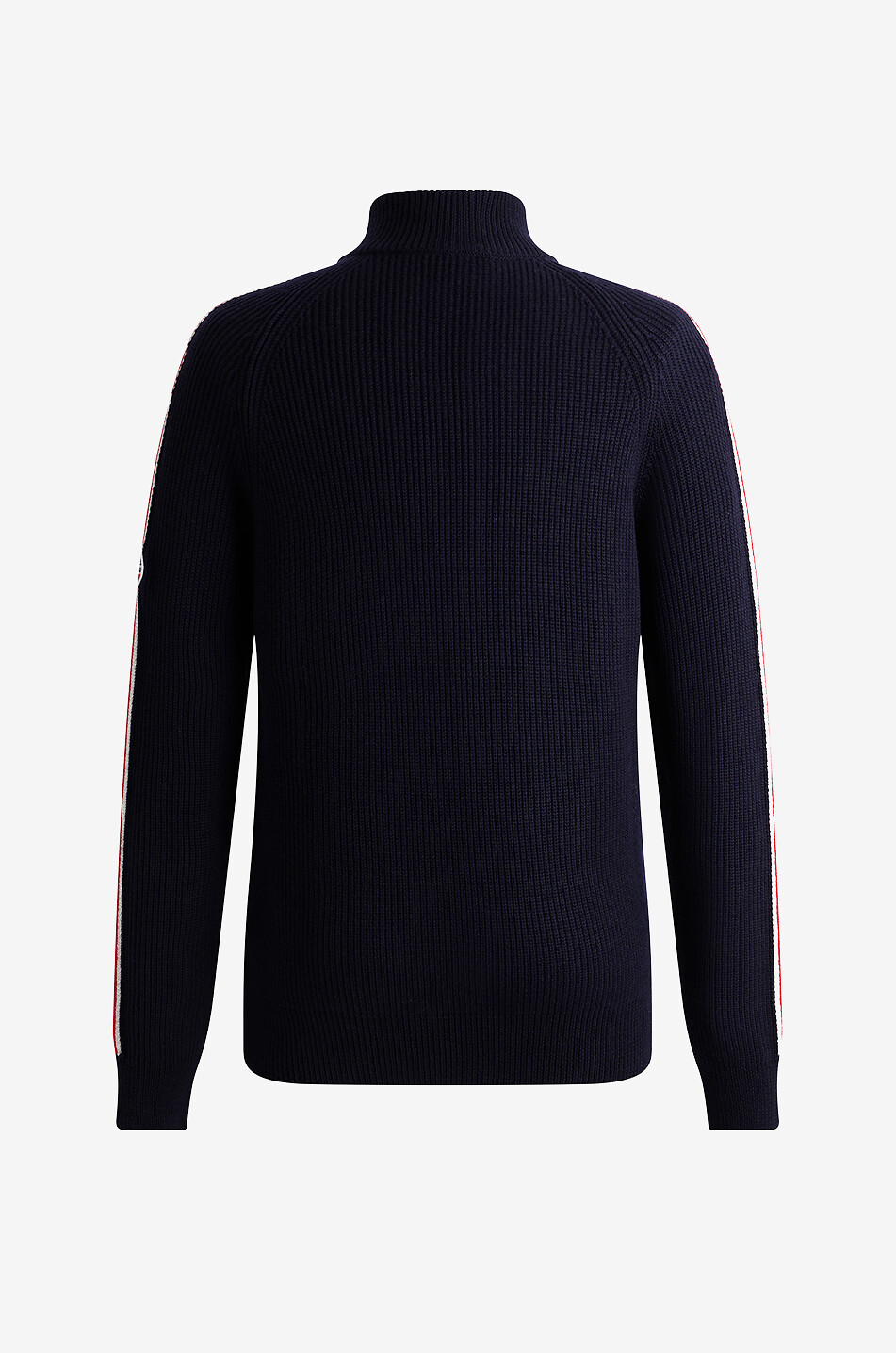 FUSALP Dorianau high-neck zip knitted pullover Men DARK BLUE 2