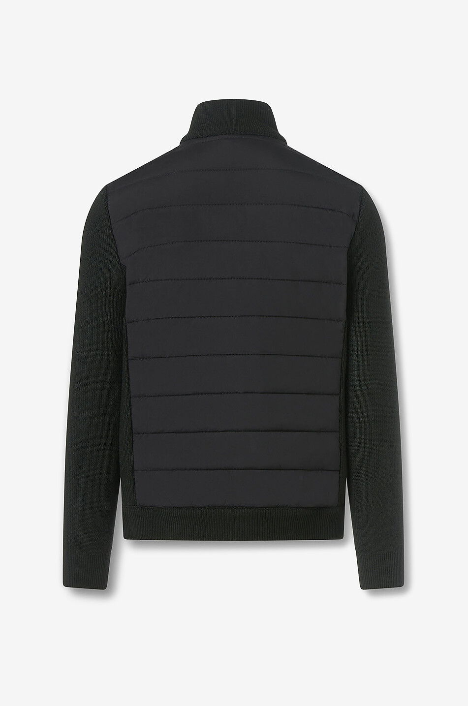 FUSALP Lissandre fleece and nylon lightweight jacket Men BLACK 2