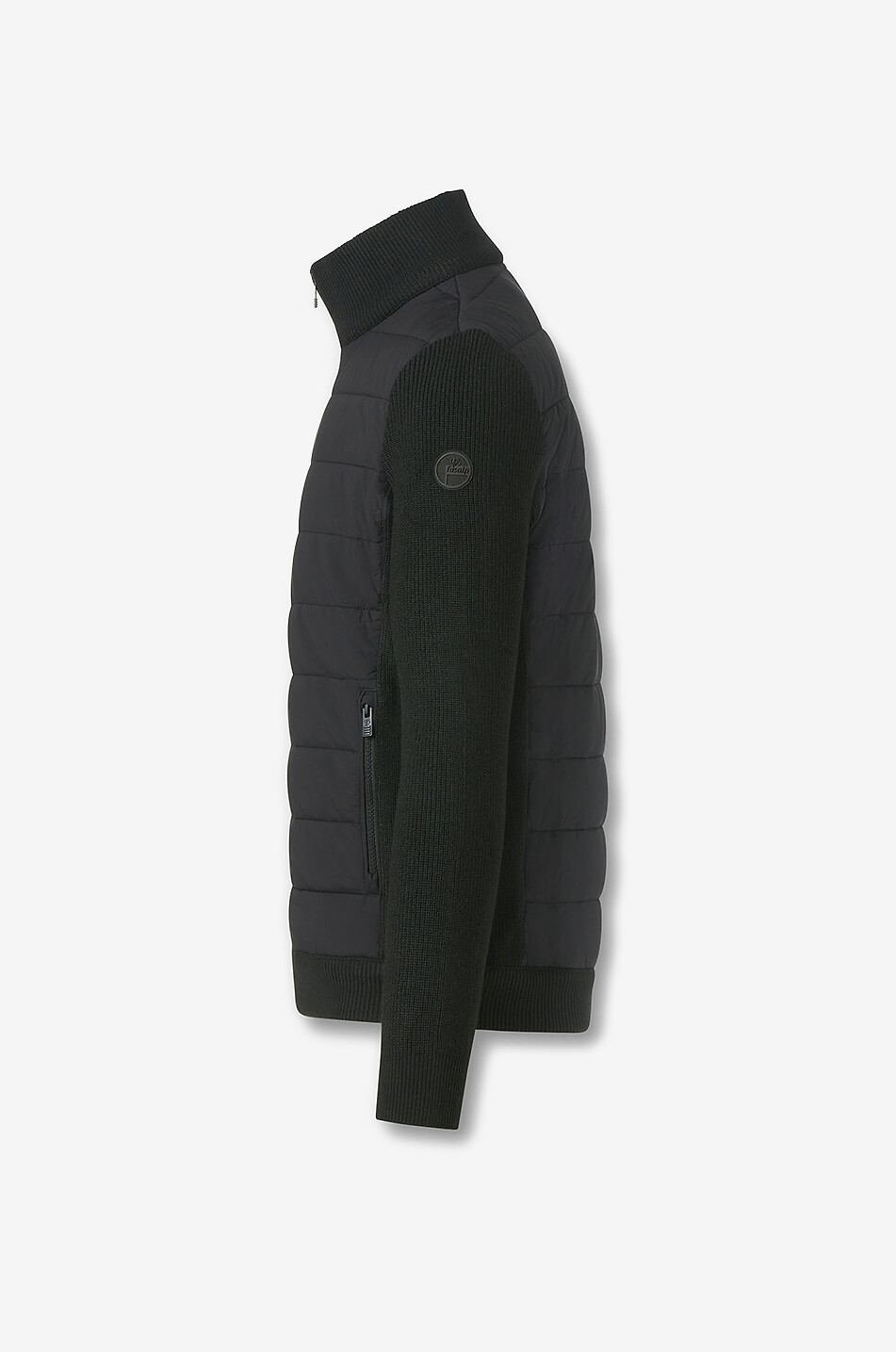 FUSALP Lissandre fleece and nylon lightweight jacket Men BLACK 7