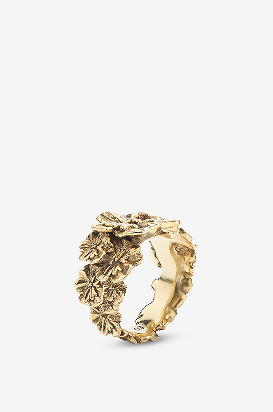 GOOSSENS PARIS Goldener Ring Fleur de Pavot Damen GOLDEN 1
