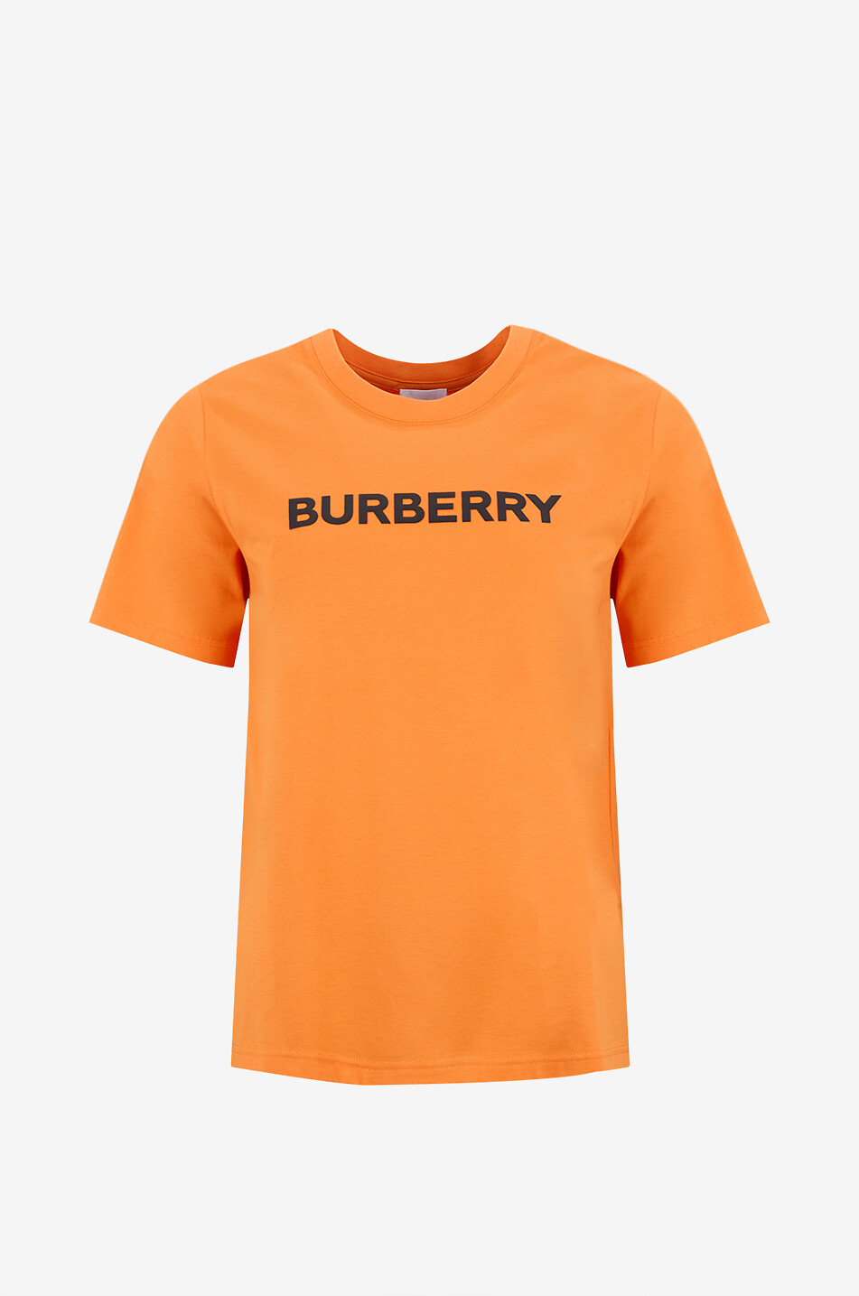 BURBERRY T-shirt à manches courtes en coton Margot Femme ORANGE 1