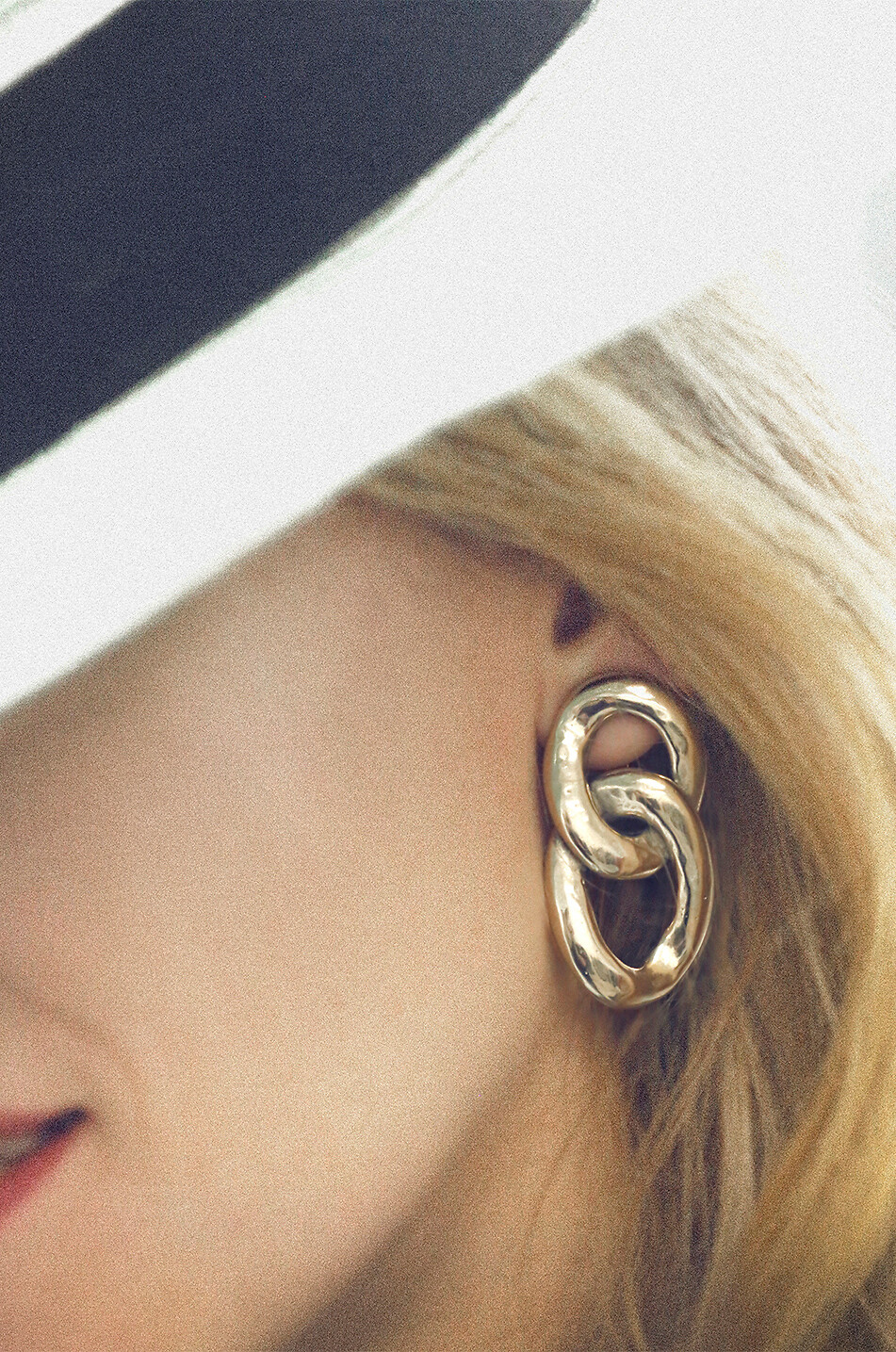 GOOSSENS PARIS Clips d'oreilles dorés Lhassa Femme DORE 2