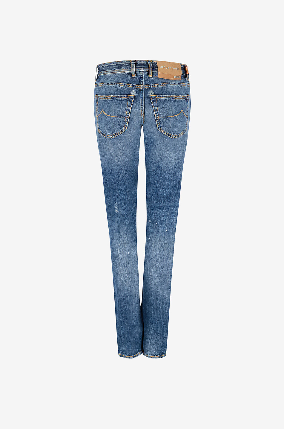 Slim Jeans aus Baumwolle im Used-Look Nick