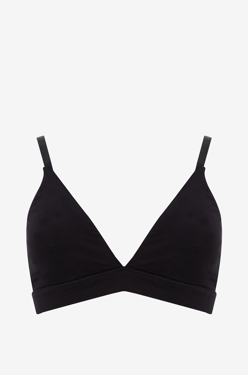 Organic cotton triangle bra