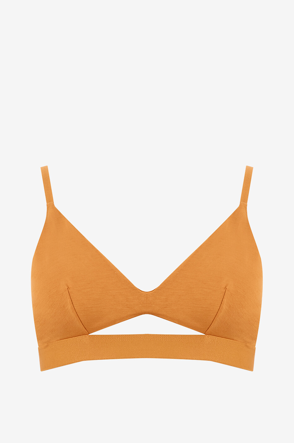 ORGANIC BASICS Soutien-gorge triangle en lyocell Lite Tencel Femme Beige moyen 1