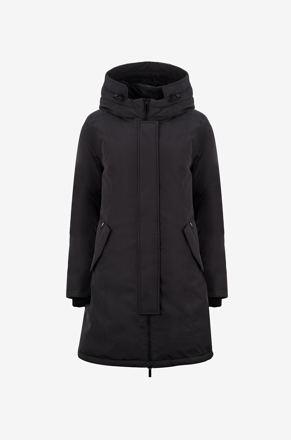 Parka enduite en duvet Payton