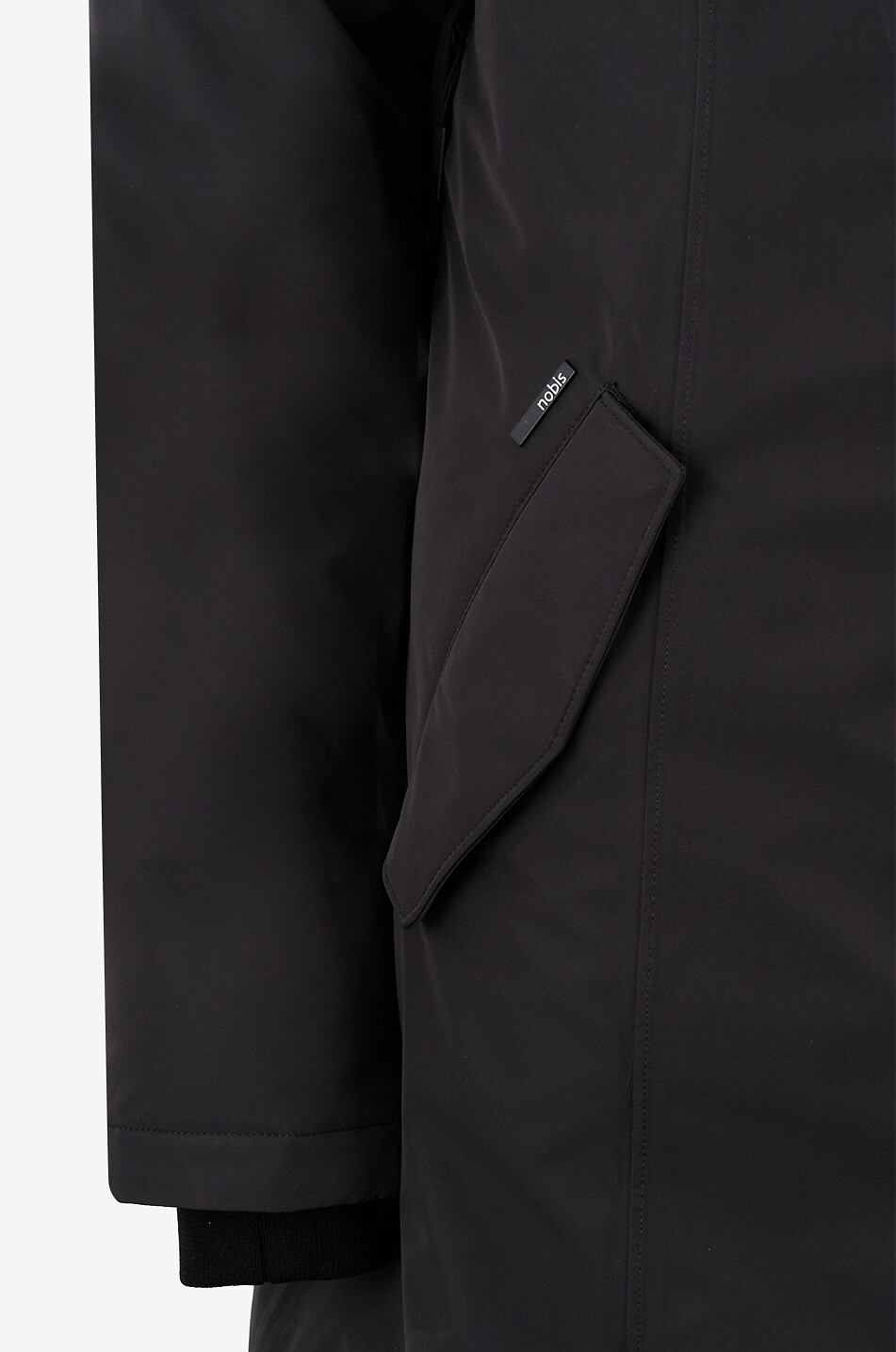 NOBIS Parka enduite en duvet Payton Femme NOIR 3