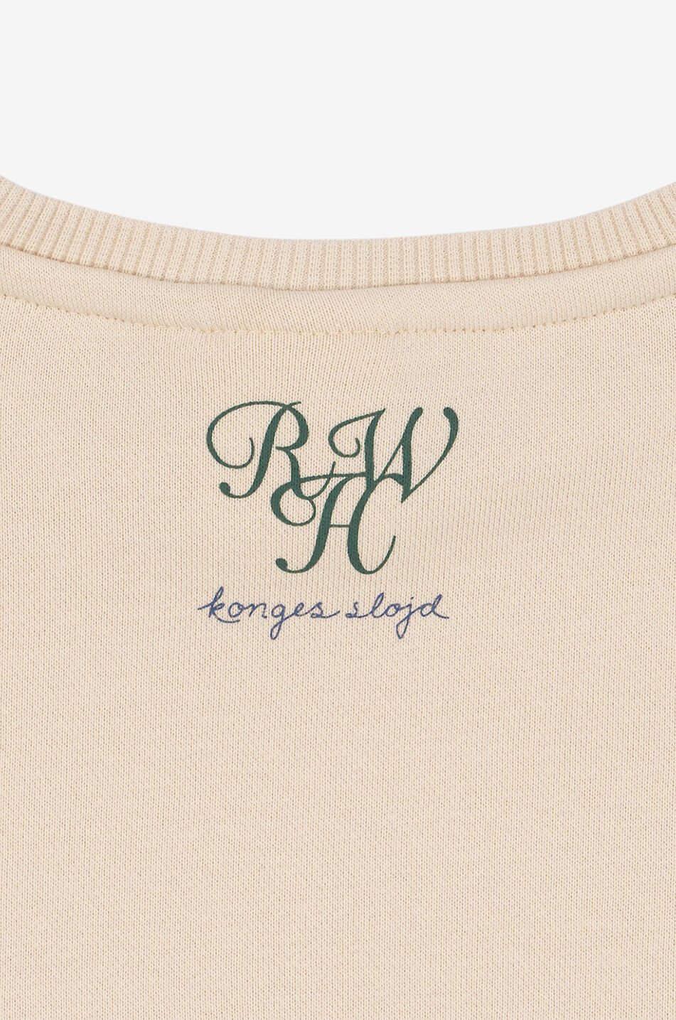 KONGES SLØJD Sweat-shirt à col rond garçon RHW x ks Roller  Beige clair 3