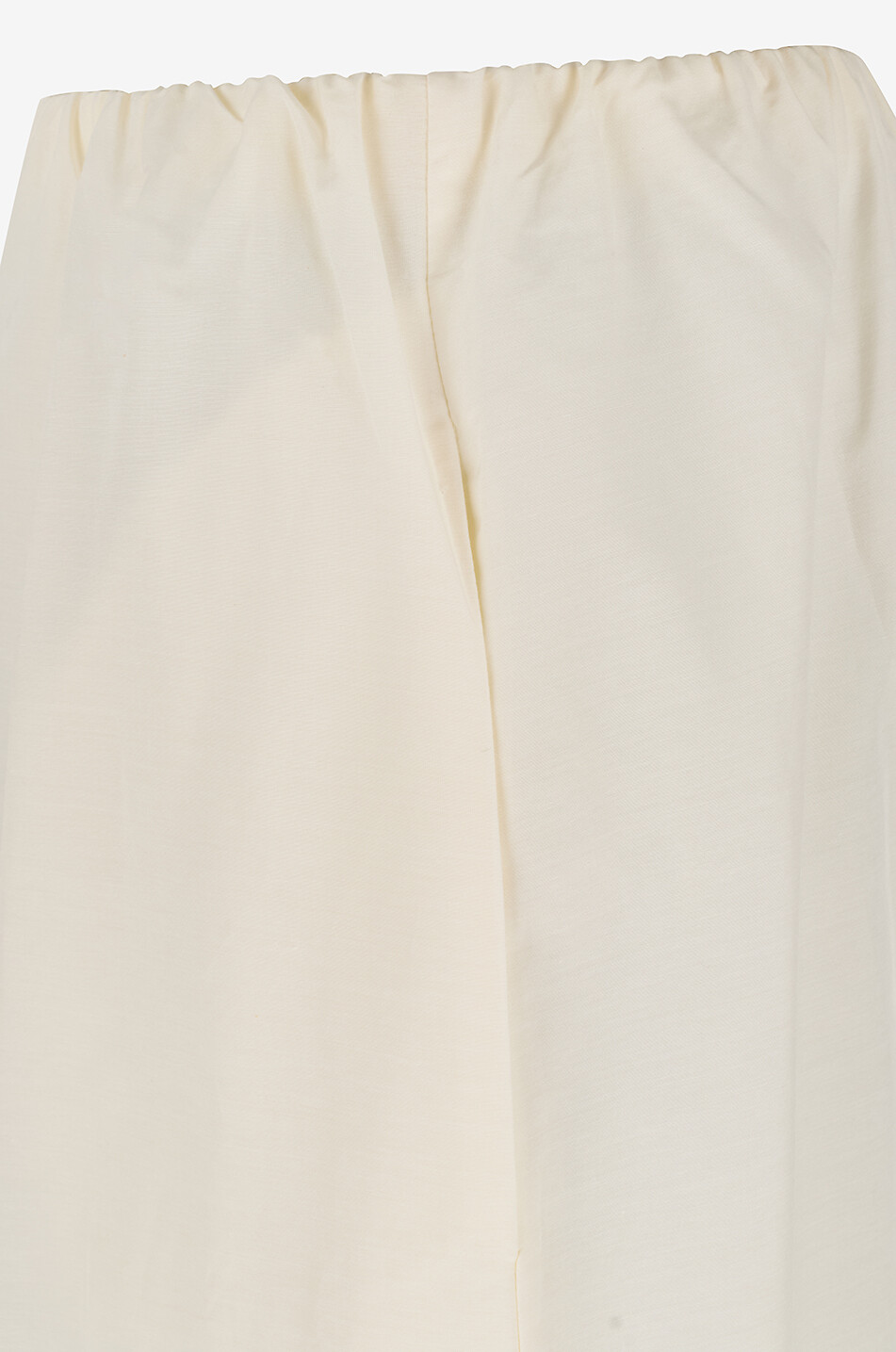 LOULOU DE SAISON Jupe longue en coton et soie Carmen Femme BLANC CASSE 3