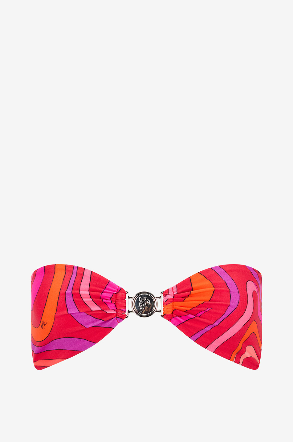 PUCCI Haut de bikini bandeau Iride Femme ROSE 1