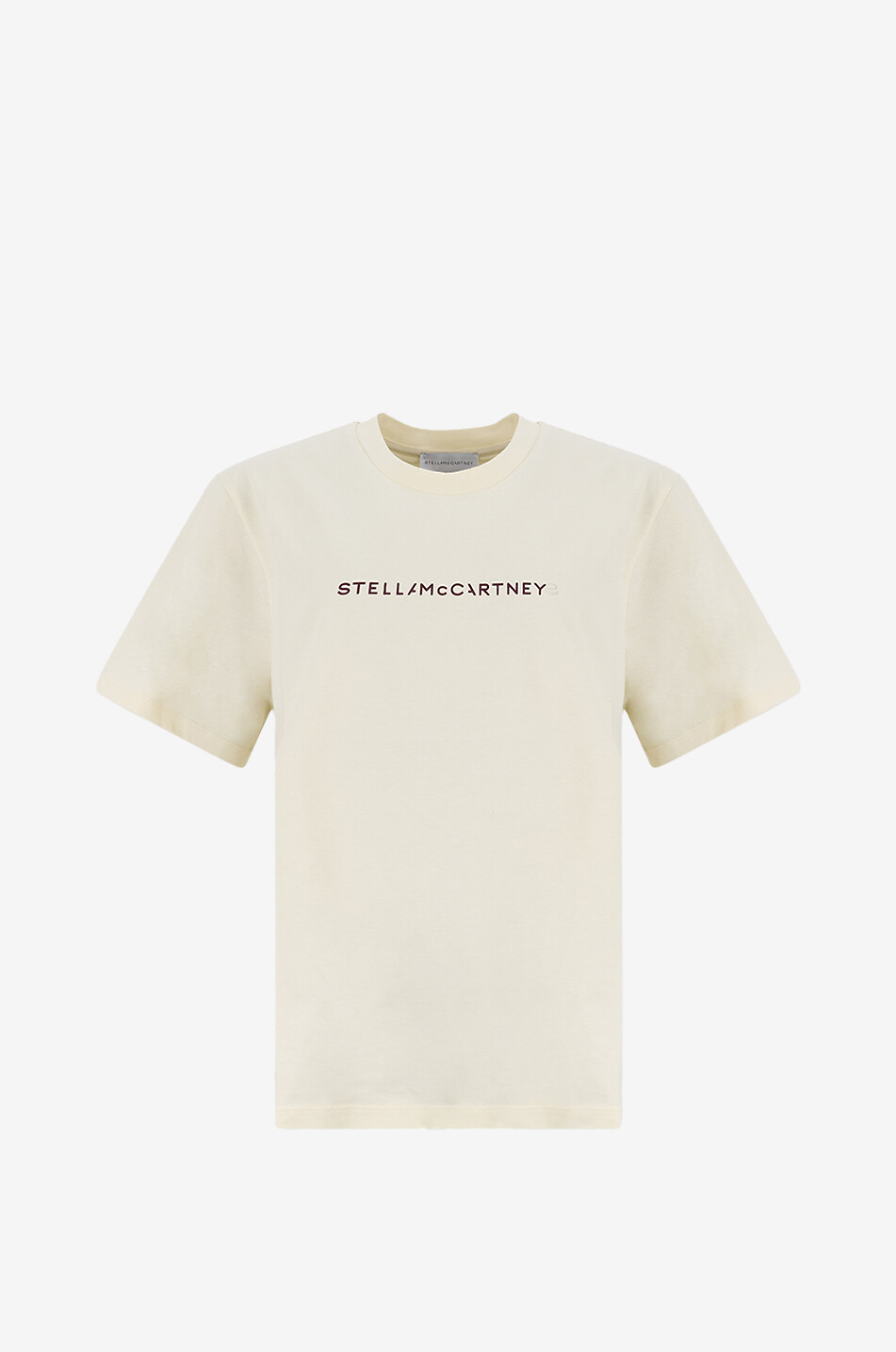 STELLA McCARTNEY STELLA Logo oversize organic cotton T-shirt Women WHITE 1