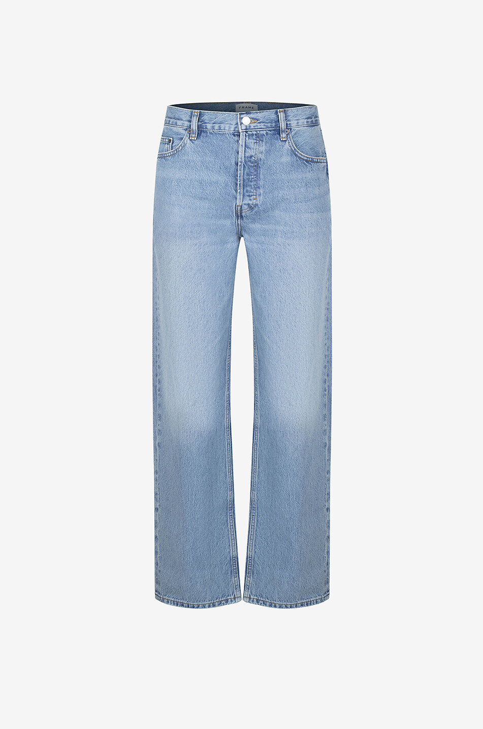 FRAME Jean droit en coton Relaxed Jean Homme BLEU 1