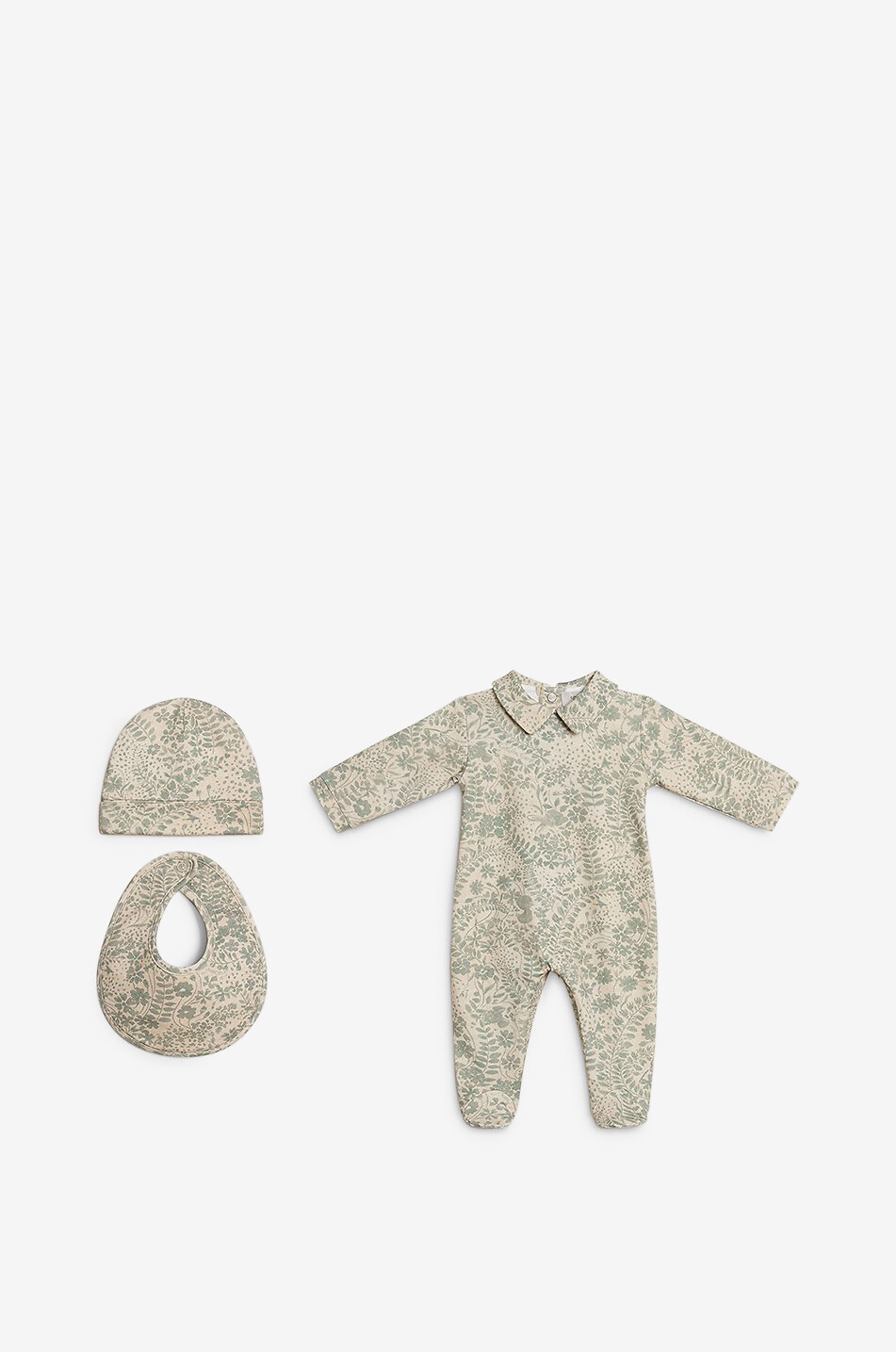 GOLDEN GOOSE Coffret grenouillère bavoir bonnet bébé jersey imprimé fantaisie Bébé MULTICOLORE 1