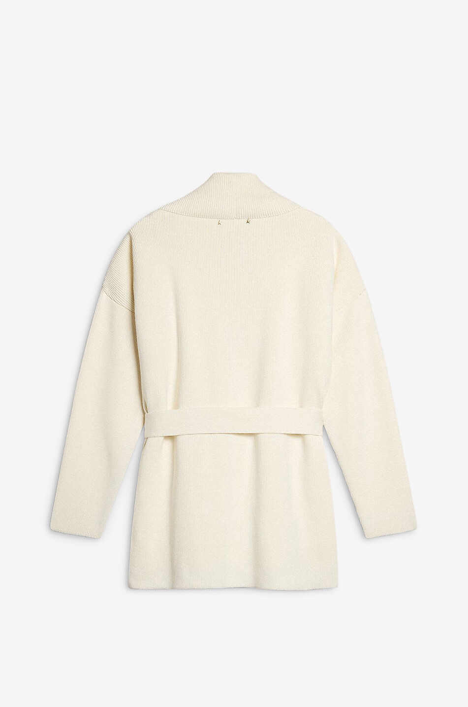 GOLDEN GOOSE Gilet ample en coton à applications florales Journey Femme BLANC 2
