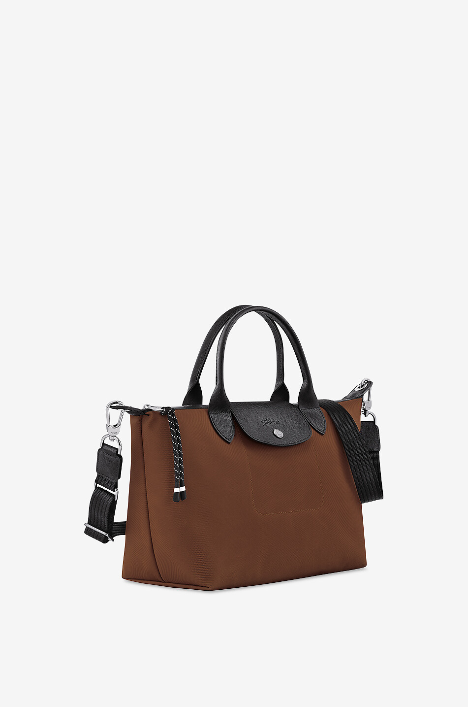 LONGCHAMP Handtasche aus recyceltem Canvas Le Pliage Energy S Damen DUNKELBRAUN 2