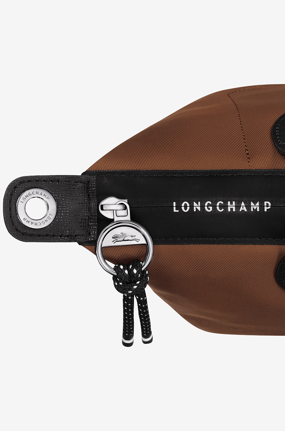LONGCHAMP Handtasche aus recyceltem Canvas Le Pliage Energy S Damen DUNKELBRAUN 6