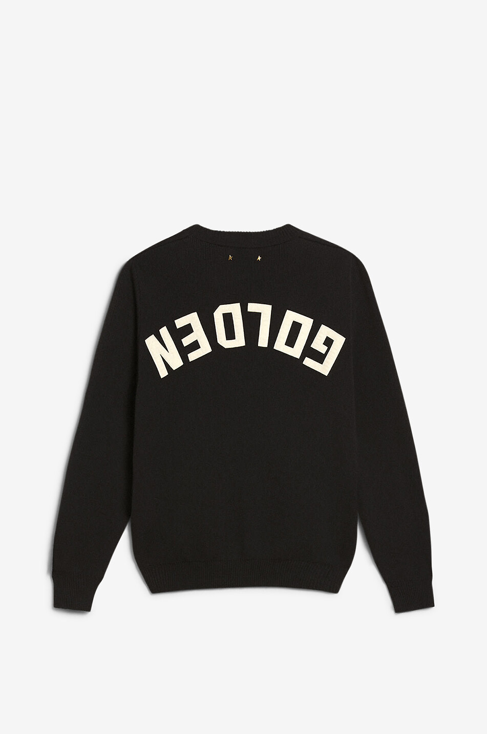 GOLDEN GOOSE Sweatshirt mit Rundhalsausschnitt aus Baumwolle Damen DUNKELBLAU 2