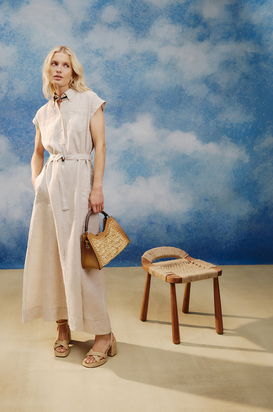 LIE STUDIO Clous d'oreilles dorés The Camille Femme ARGENT 6