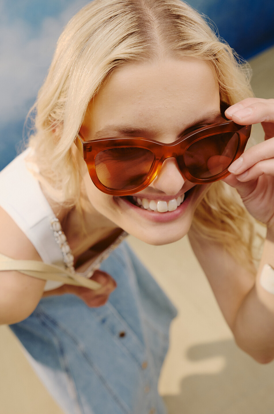VIU Lunettes de soleil The Mysterious Femme ORANGE 3