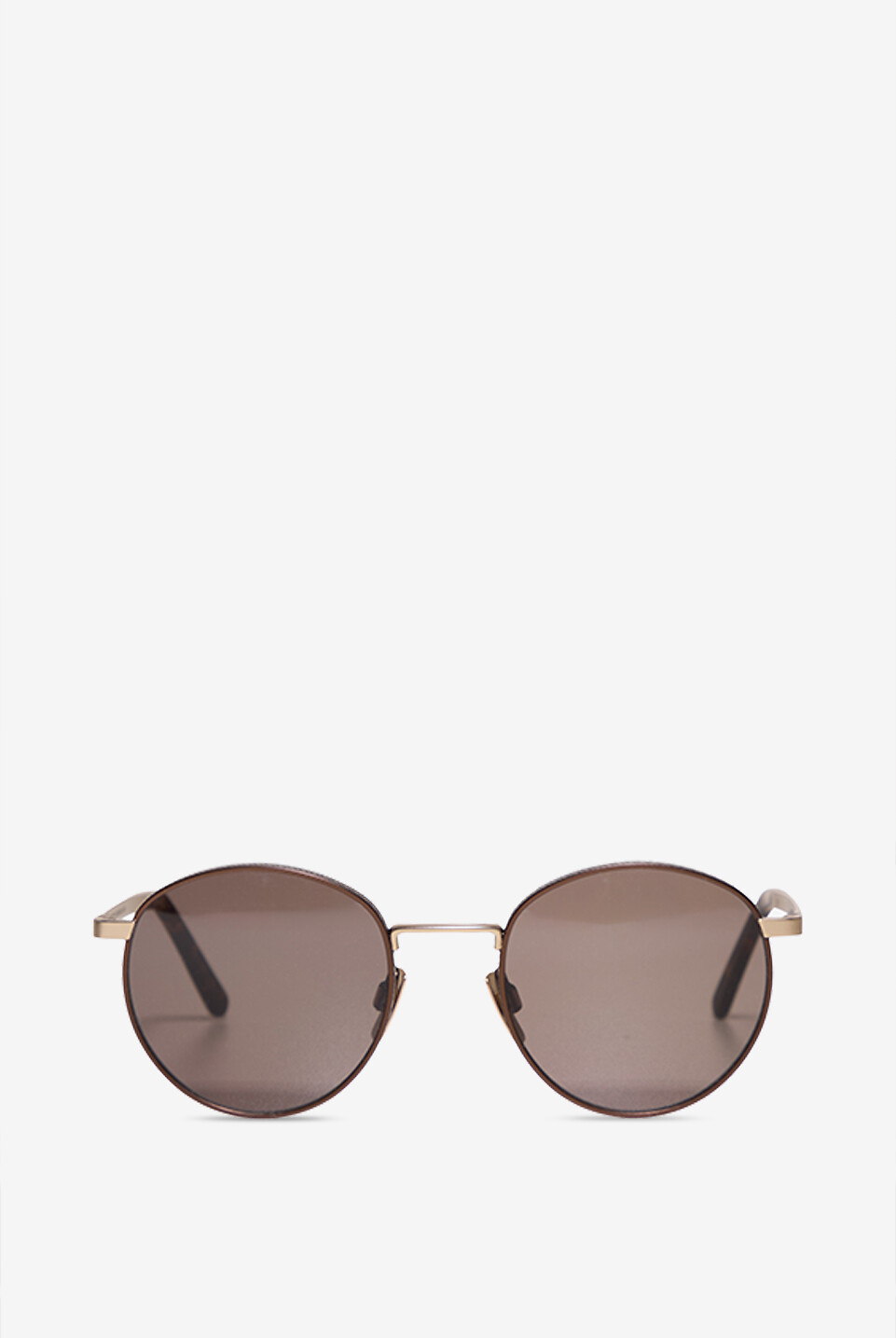 The Navigator round bicolour sunglasses
