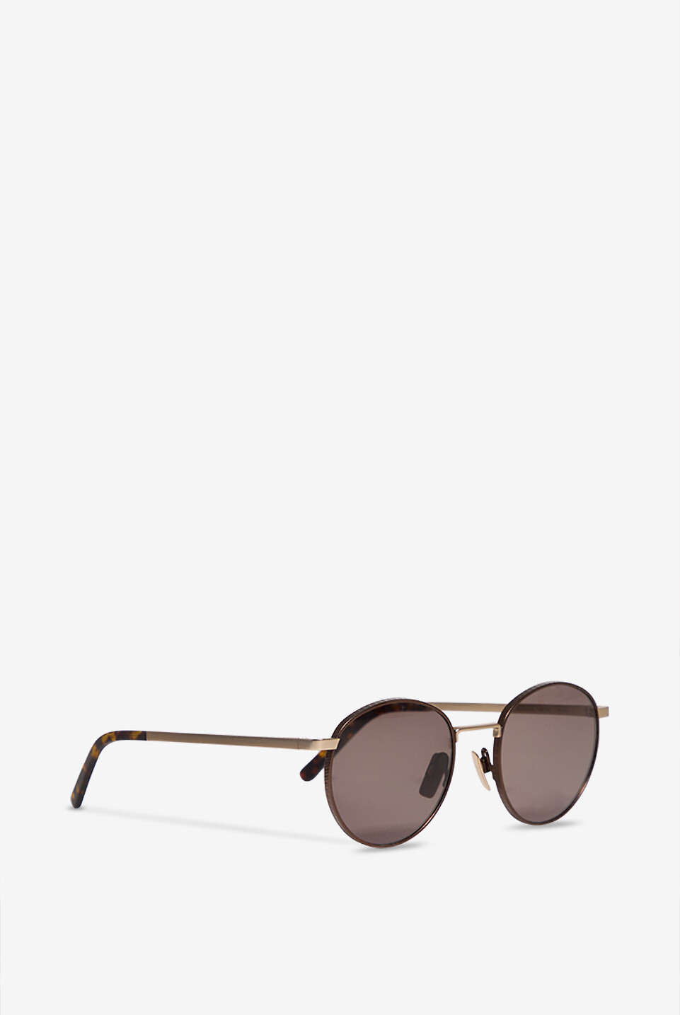 VIU The Navigator round bicolour sunglasses Men BROWN 2