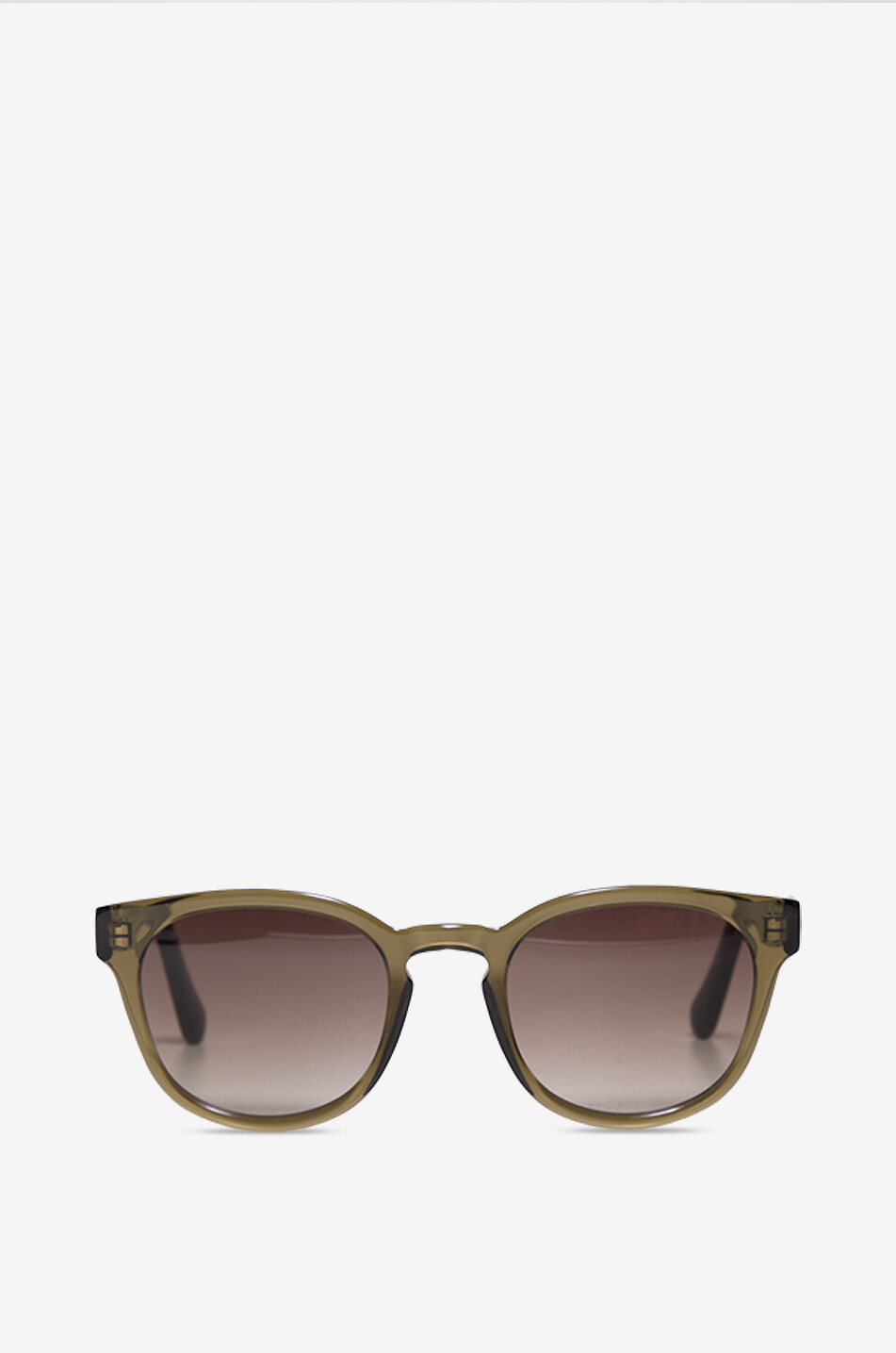 The Gambit round acetate sunglasses