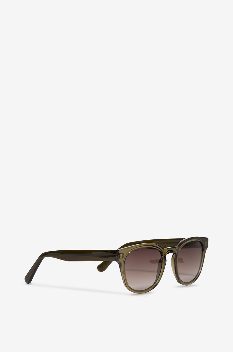 The Gambit round acetate sunglasses
