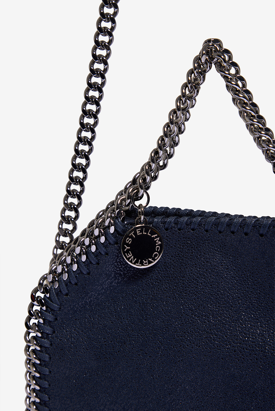 Mini sac cabas en daim synthétique Tiny Falabella Shaggy Deer