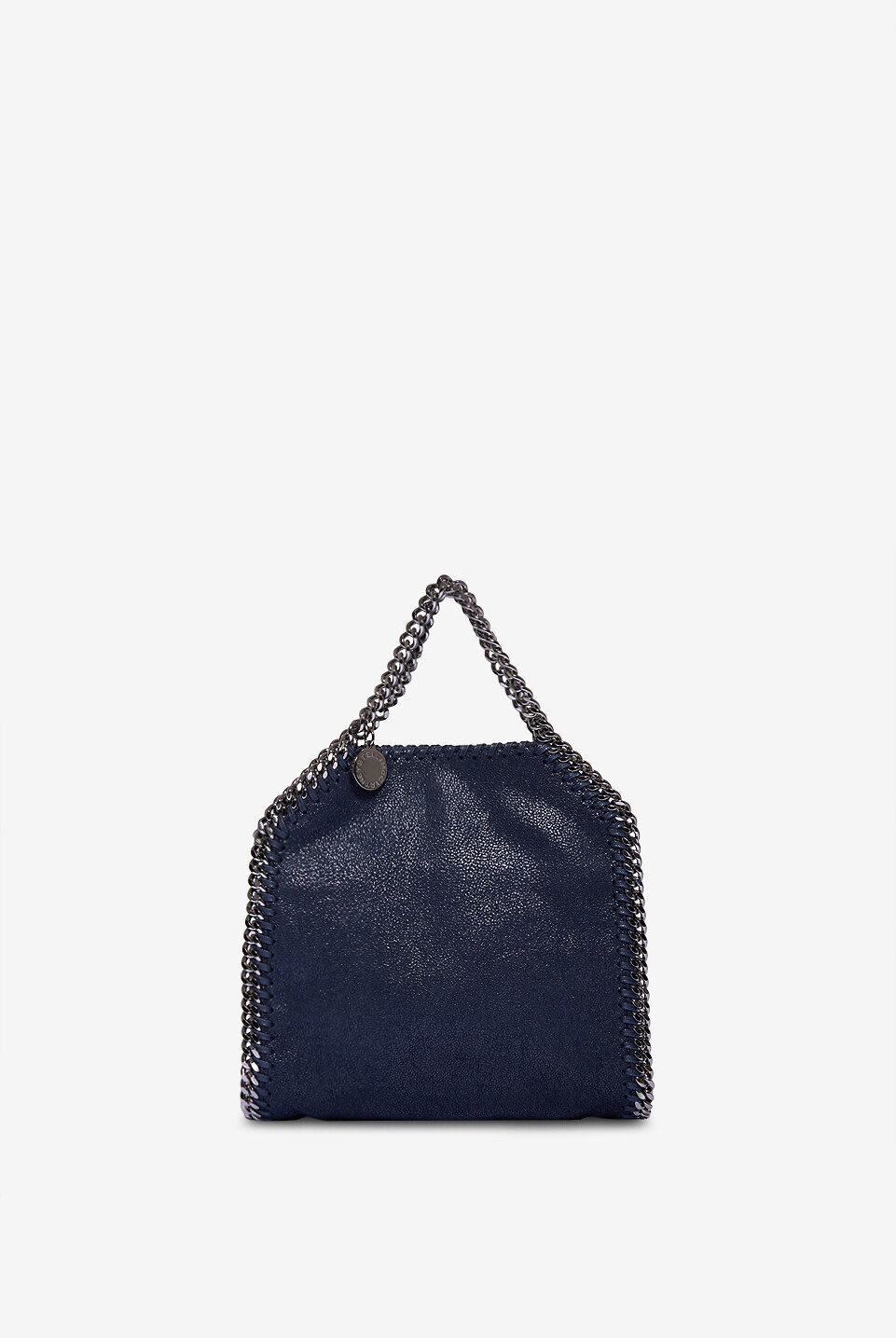 Mini sac cabas en daim synthétique Tiny Falabella Shaggy Deer