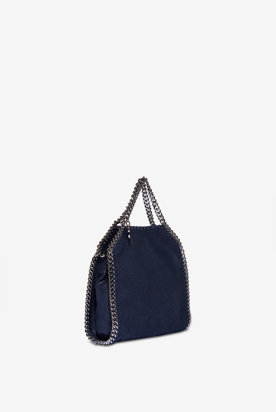 Mini sac cabas en daim synthétique Tiny Falabella Shaggy Deer