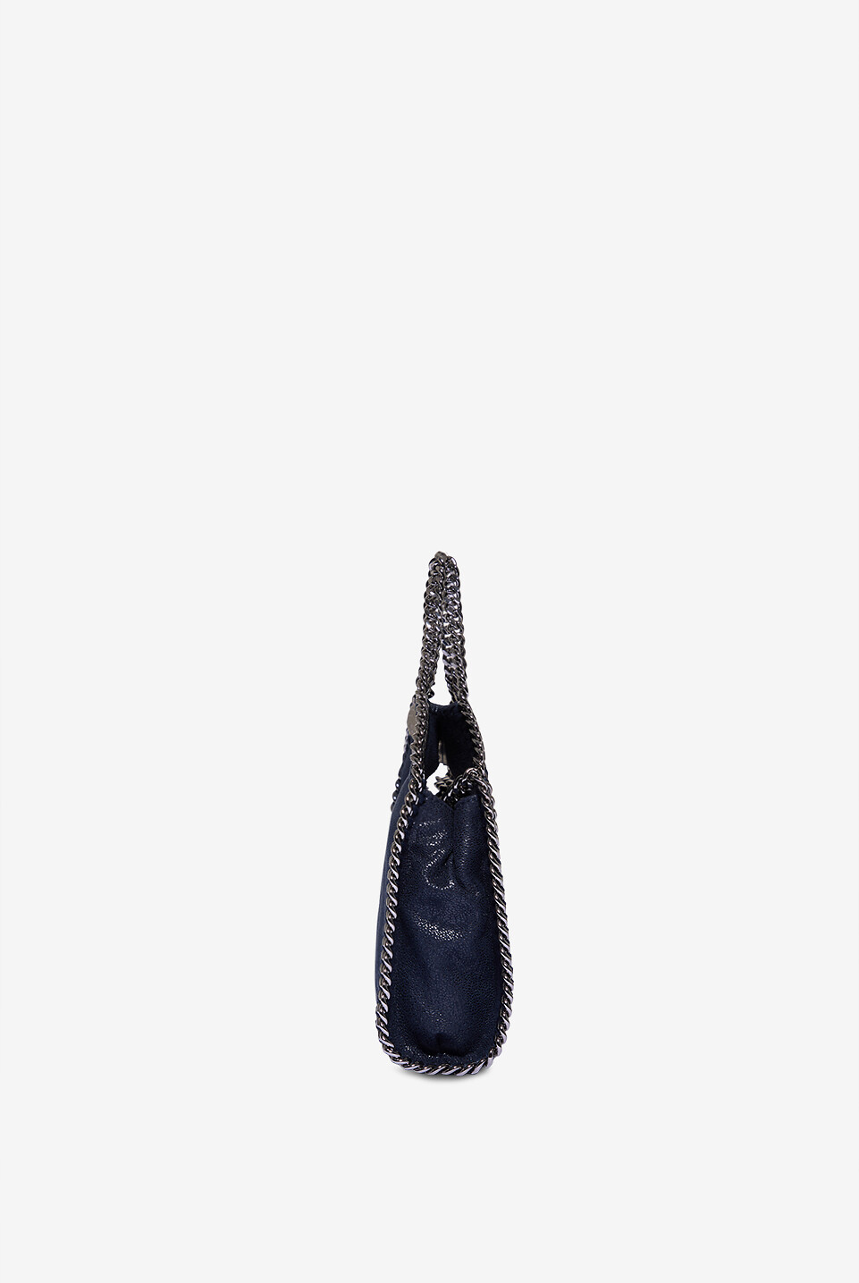 Mini sac cabas en daim synthétique Tiny Falabella Shaggy Deer