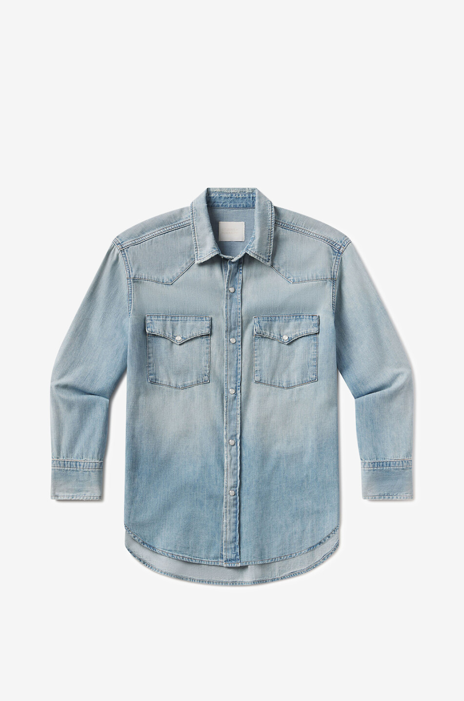 CITIZENS OF HUMANITY Langärmeliges Hemd Rancher Kayla Damen HELLBLAU 1