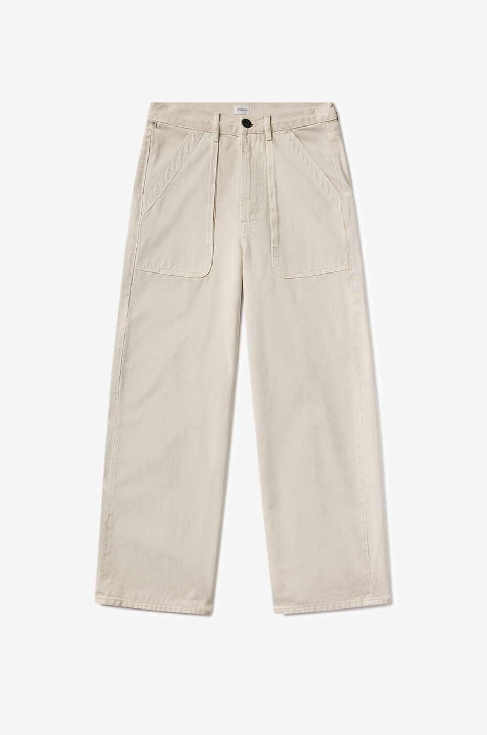 CITIZENS OF HUMANITY Ayla wide-leg jeans Women EGGSHELL 1