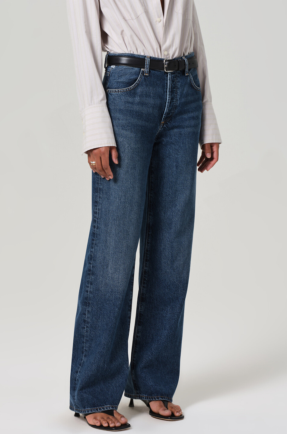 CITIZENS OF HUMANITY Annina high-rise wide-leg jeans Women DARK BLUE 5