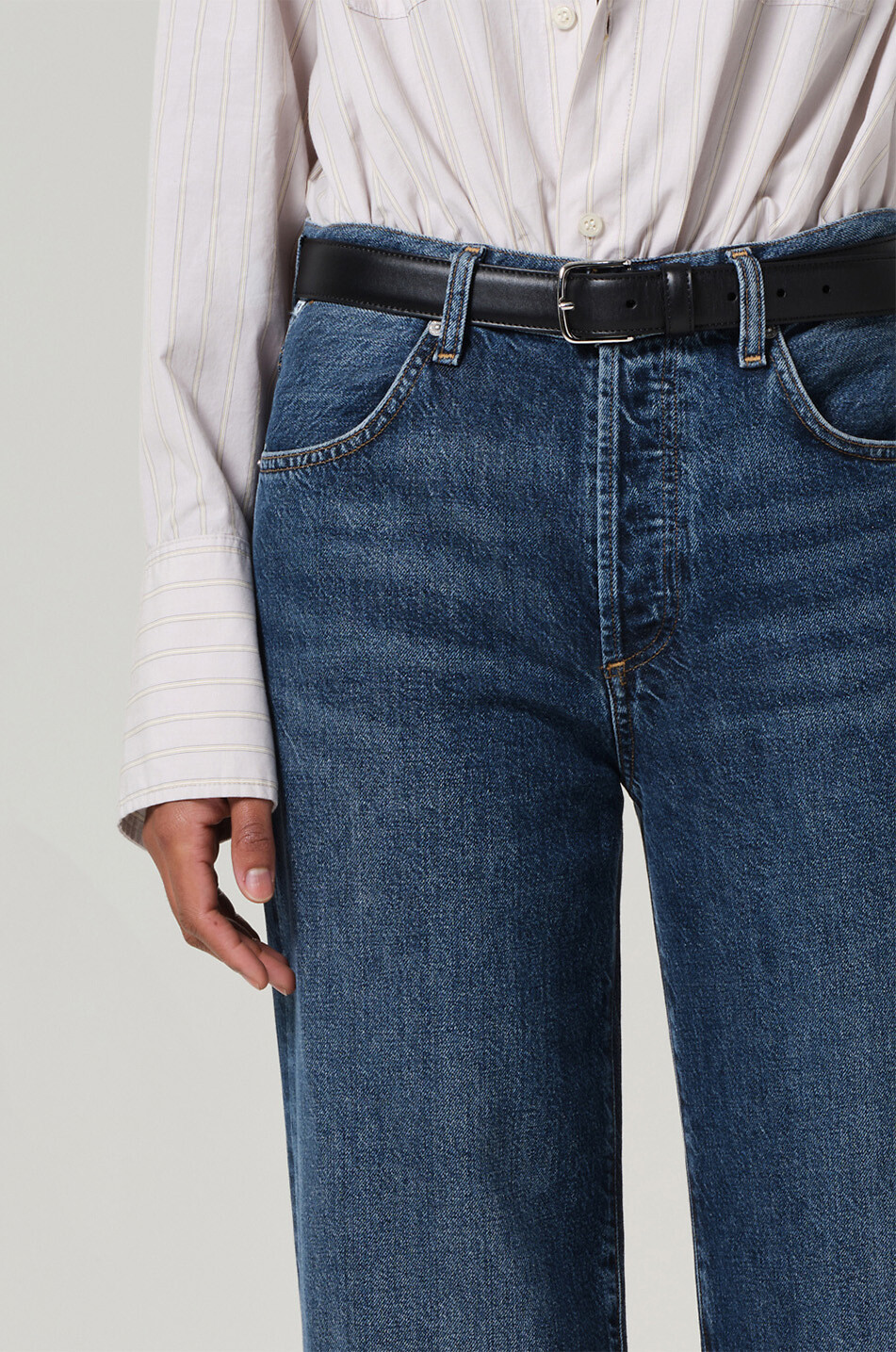 CITIZENS OF HUMANITY Annina high-rise wide-leg jeans Women DARK BLUE 7