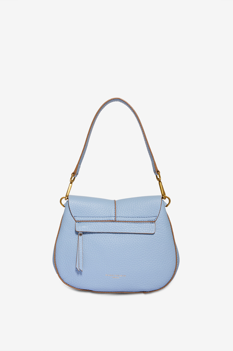 GIANNI CHIARINI Handtasche aus Rindsleder Helena Round Damen HELLBLAU 3