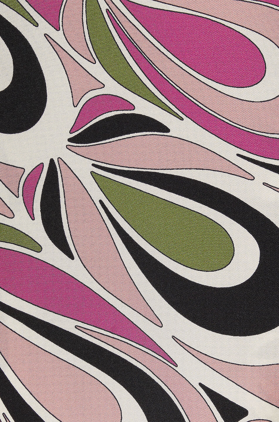 LA DOUBLEJ Langes asymmetrisches Seidentwillkleid Roy Phoenix Placée Damen BUNT 3