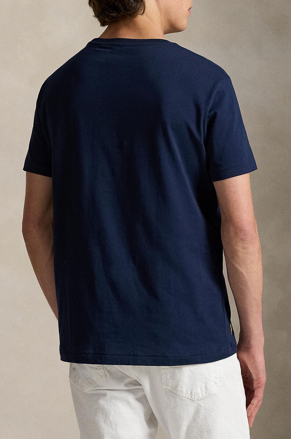 POLO RALPH LAUREN T-shirt à manches courtes Standard Fit Polo Crest Homme BLEU FONCE 3