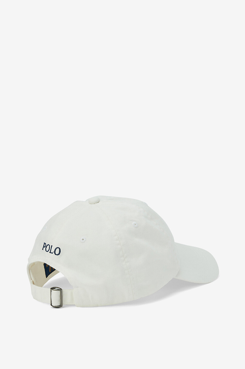 POLO RALPH LAUREN Pony chino cotton baseball cap Men WHITE 2