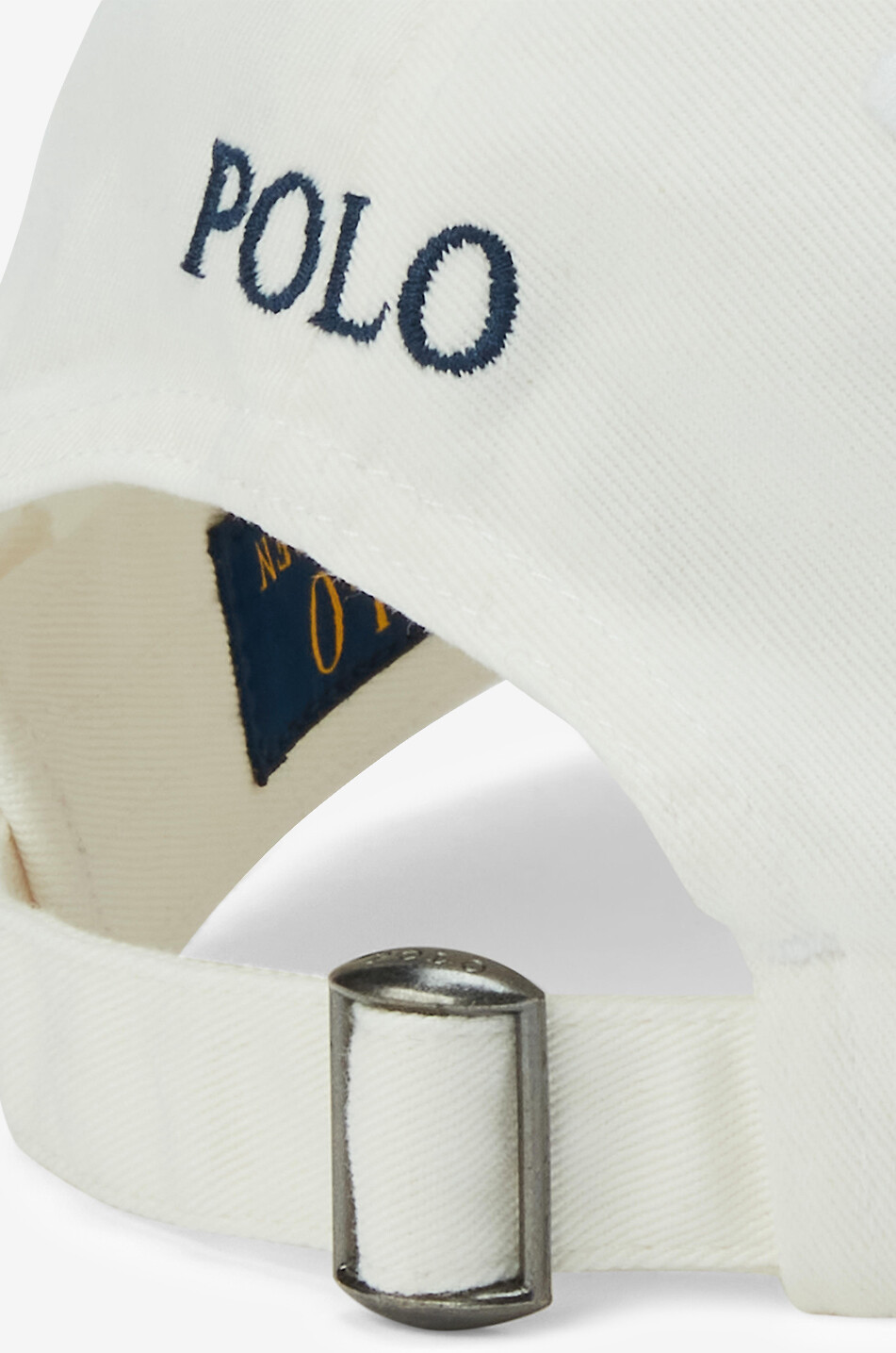 POLO RALPH LAUREN Pony chino cotton baseball cap Men WHITE 3