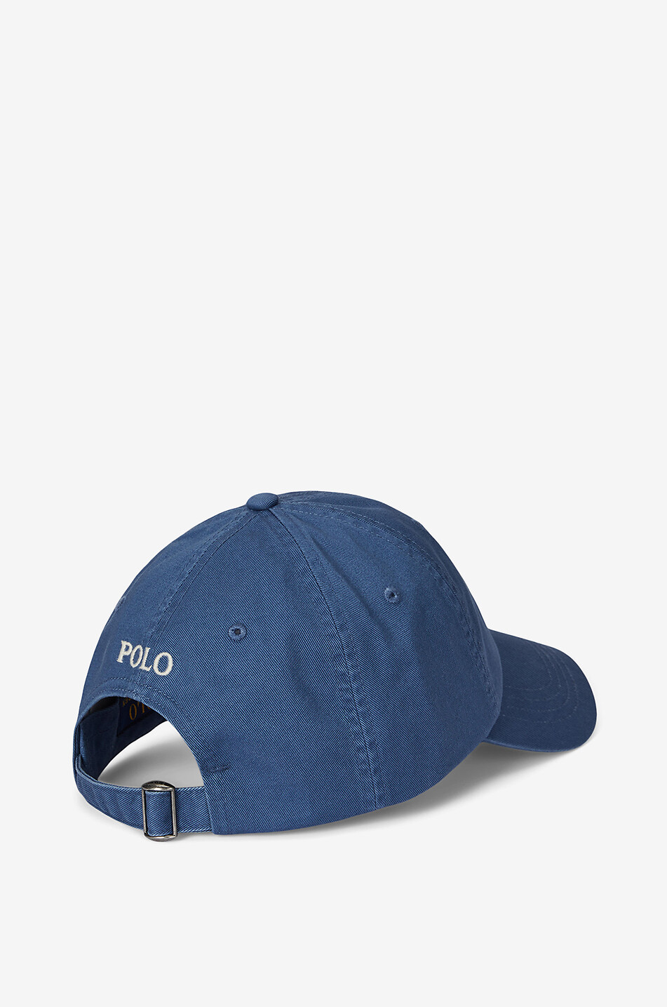 POLO RALPH LAUREN Pony chino cotton baseball cap Men BLUE 2