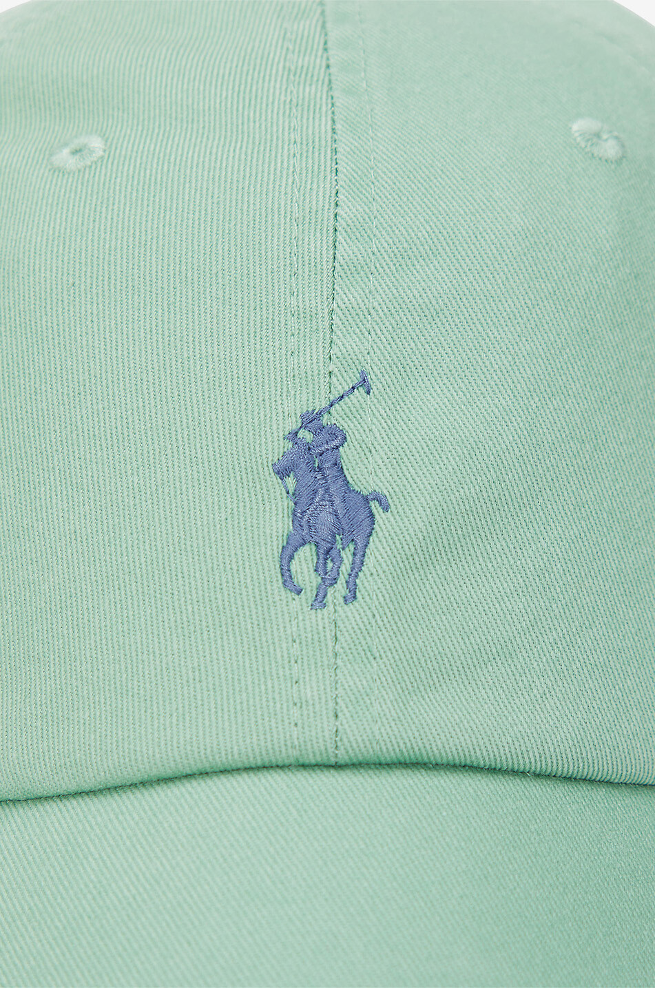POLO RALPH LAUREN Pony chino cotton baseball cap Men LIGHT GREEN 3